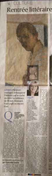 Le Figaro Littéraire, 25 août 2016